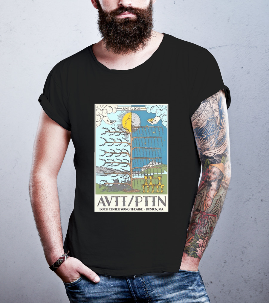 June 10 2026 AVTT PTTN Boch Center Wang Theatre Boston MA Concert T-Shirt