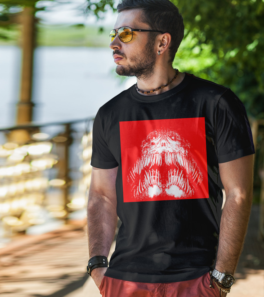 Deep Sea Anglerfish Bioluminescent Predator Of The Abyss Hunter Nature T-Shirt