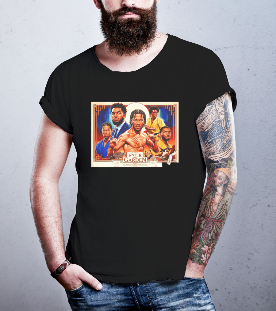 Jalen Brunson Enter The Garden New York Knicks Basketball Enter The Dragon T-Shirt