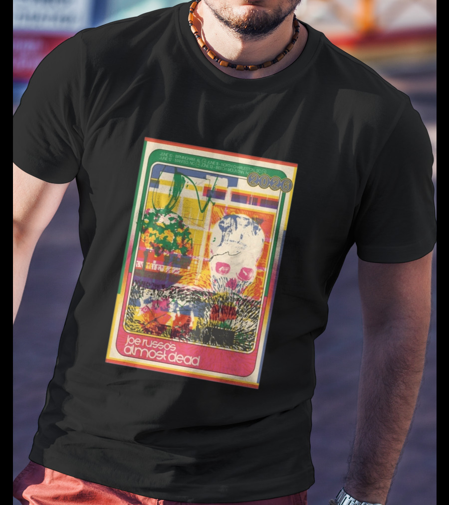 Joe Russo's Almost Dead 2026 Birmingham AL North Charleston SC Manteo NC Beech Mountain Tour T-Shirt