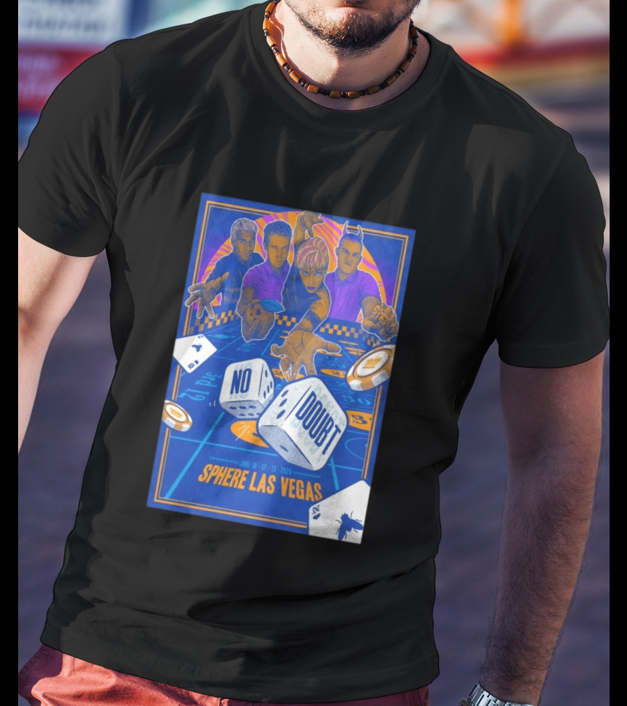 No Doubt June 10 12 13 2026 Sphere Las Vegas Casino T-Shirt