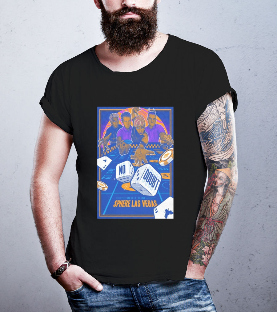 No Doubt June 10 12 13 2026 Sphere Las Vegas Casino T-Shirt