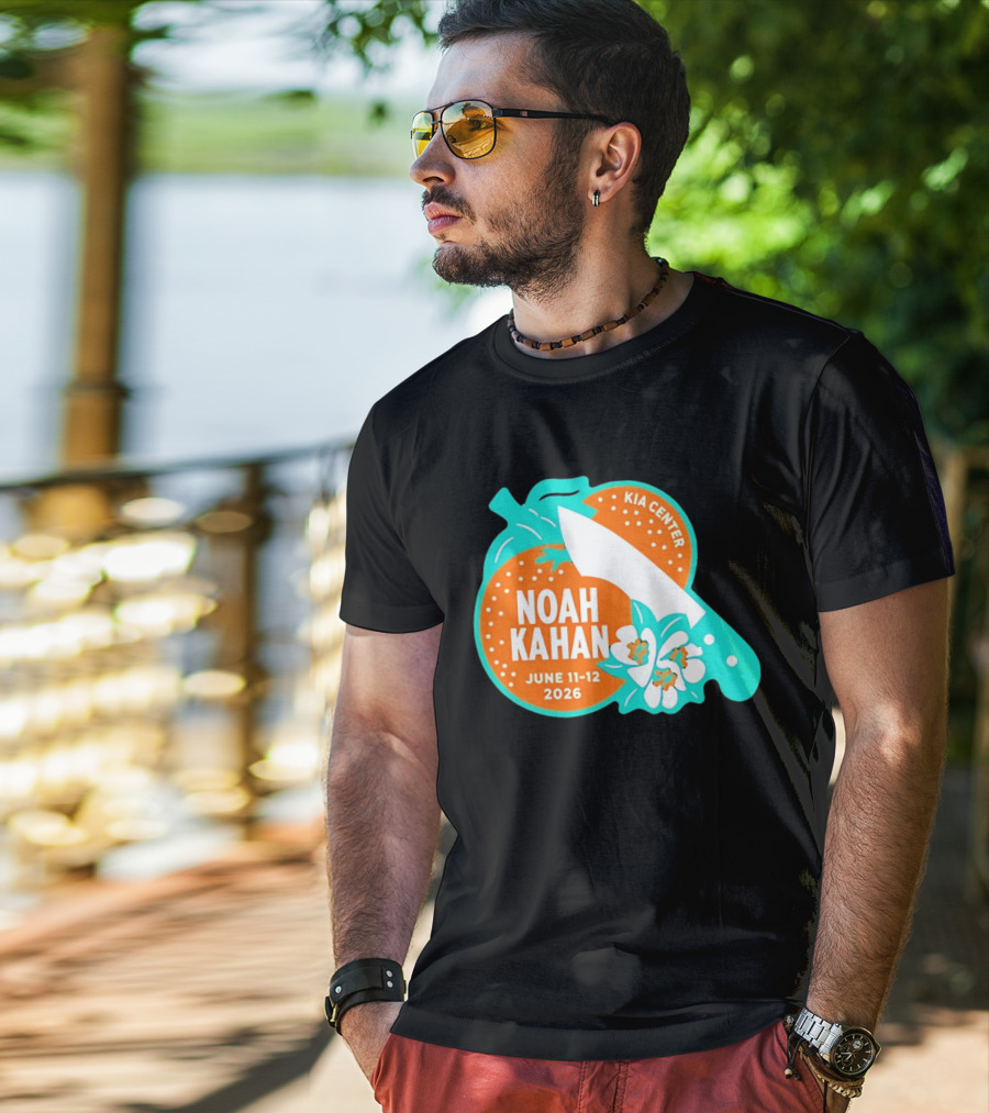 Noah Kahan June 11 12 2026 Kia Center Event Orlando FL T-Shirt