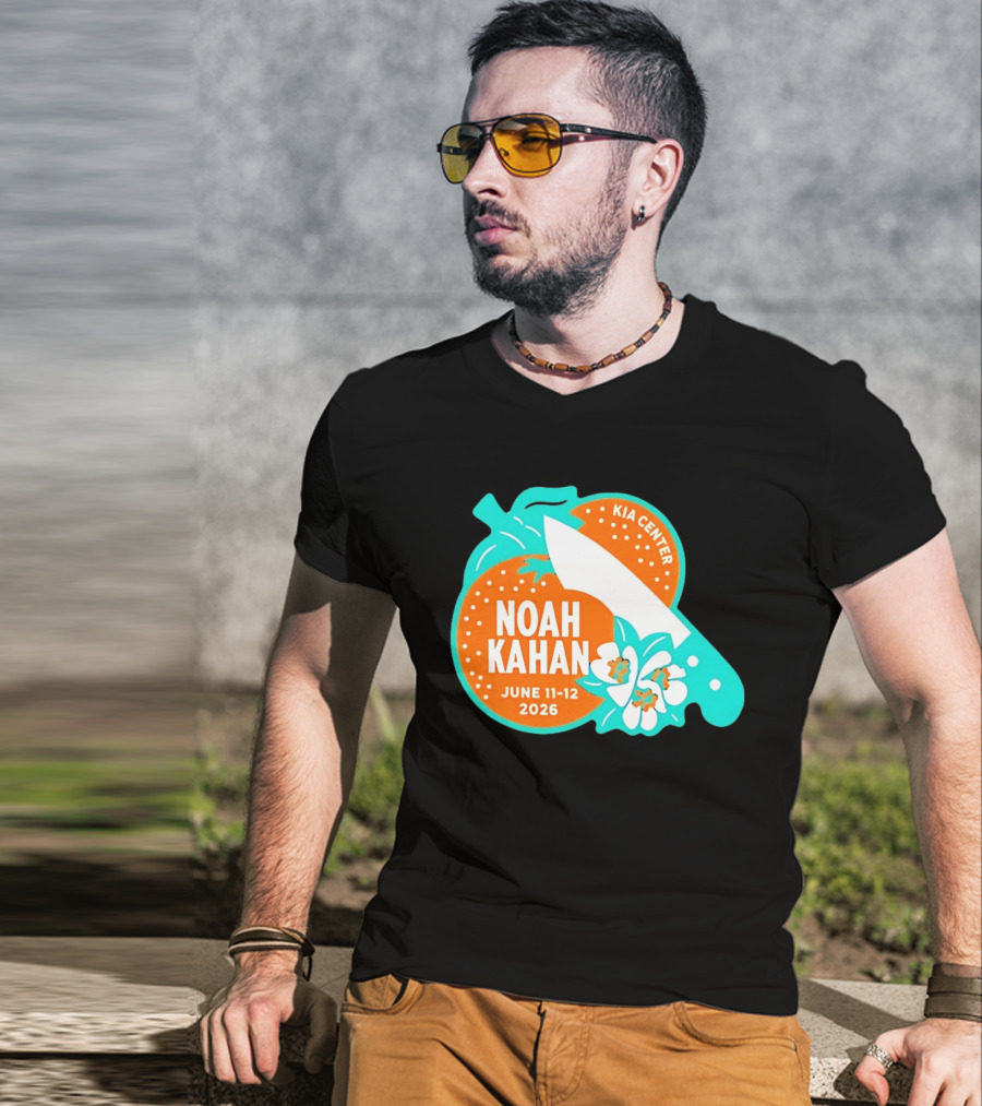 Noah Kahan June 11 12 2026 Kia Center Event Orlando FL T-Shirt