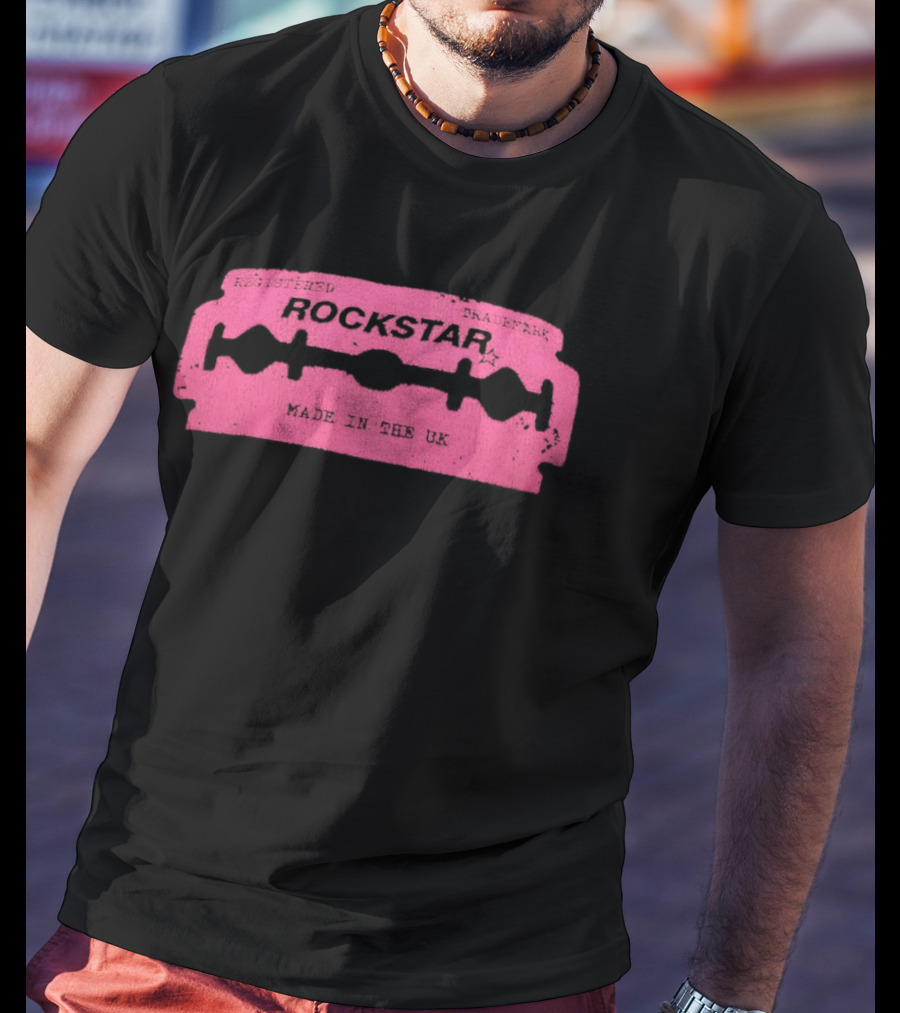 Rockstar Razor Blade Made In The UK T-Shirt