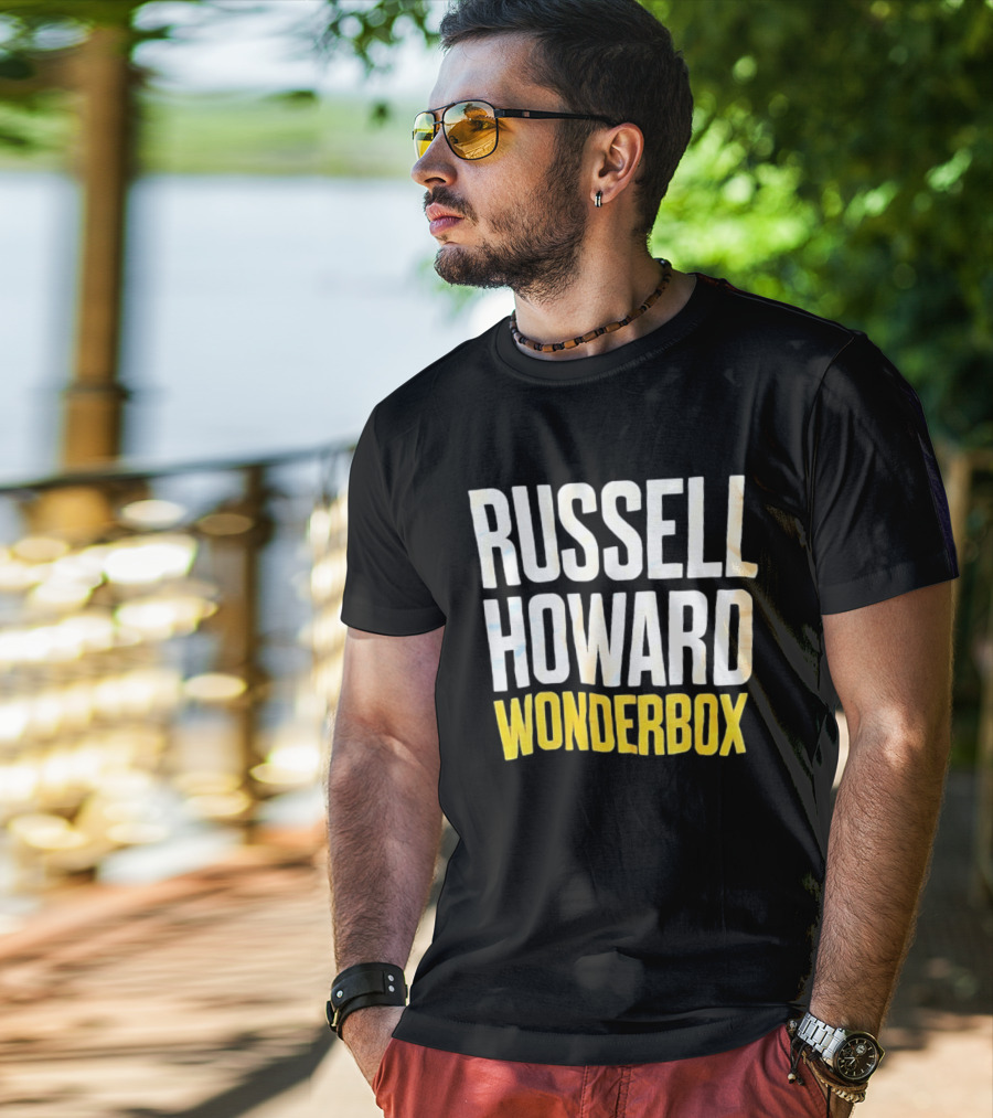 Russell Howard Wonderbox Comedy Tour Stand Up T-Shirt
