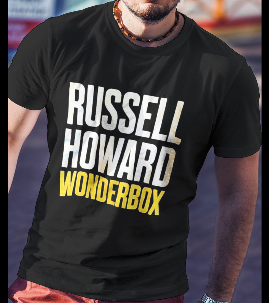 Russell Howard Wonderbox Comedy Tour Stand Up T-Shirt