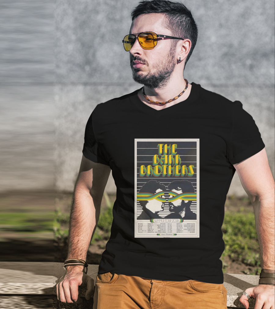 The Barr Brothers Summer Tour 2026 Swanzey NH Concert June 20 T-Shirt