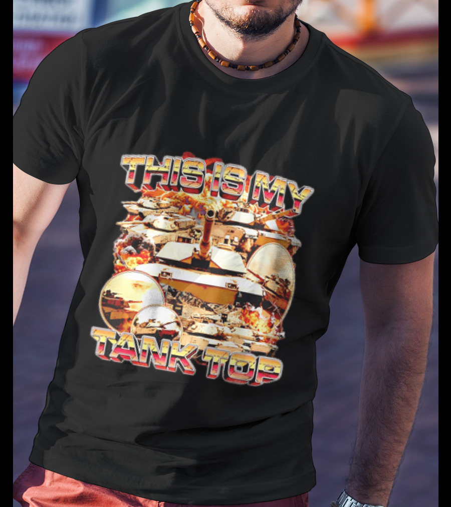 This Is My Military Tanks Army Humor T-Shirt