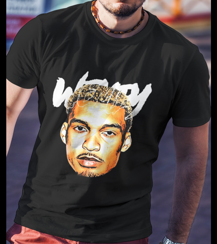 Victor Wenby Bold Basketball Star Big Head T-Shirt