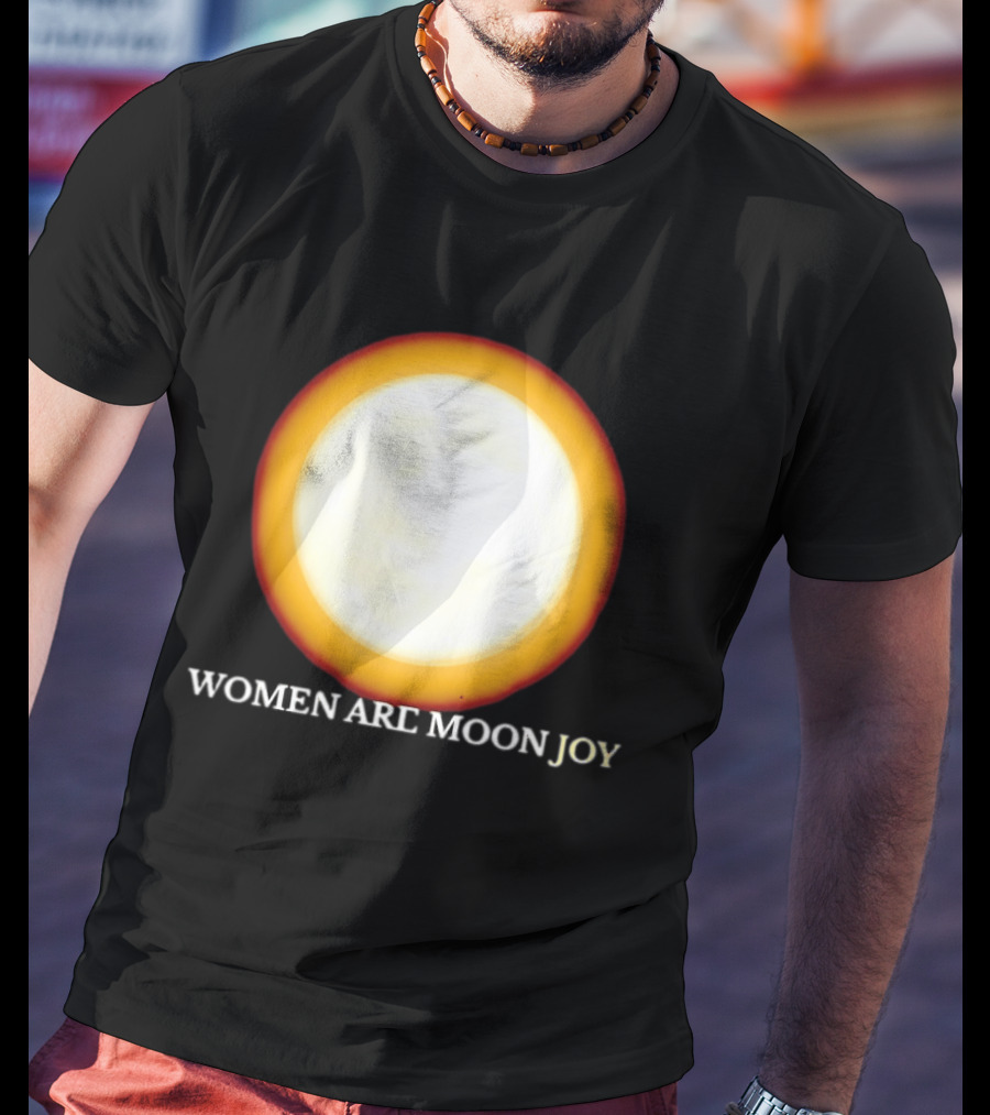 Women Are Moon Joy Full Moon Glow T-Shirt