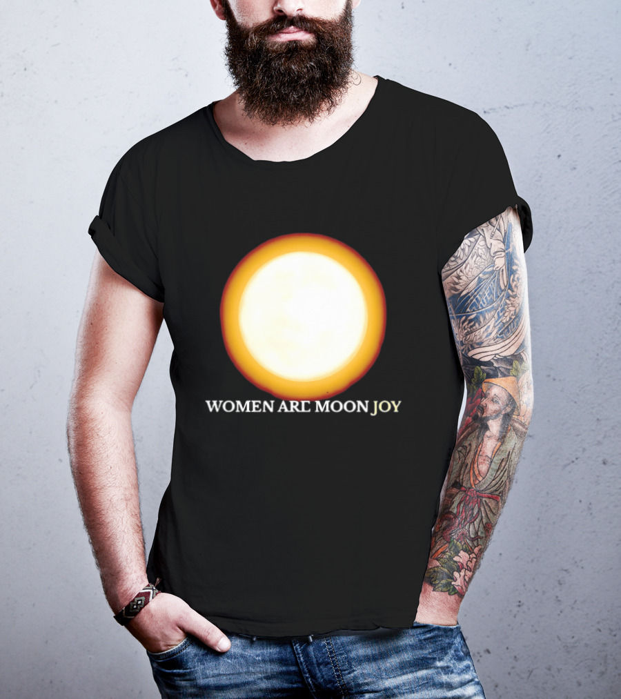Women Are Moon Joy Full Moon Glow T-Shirt