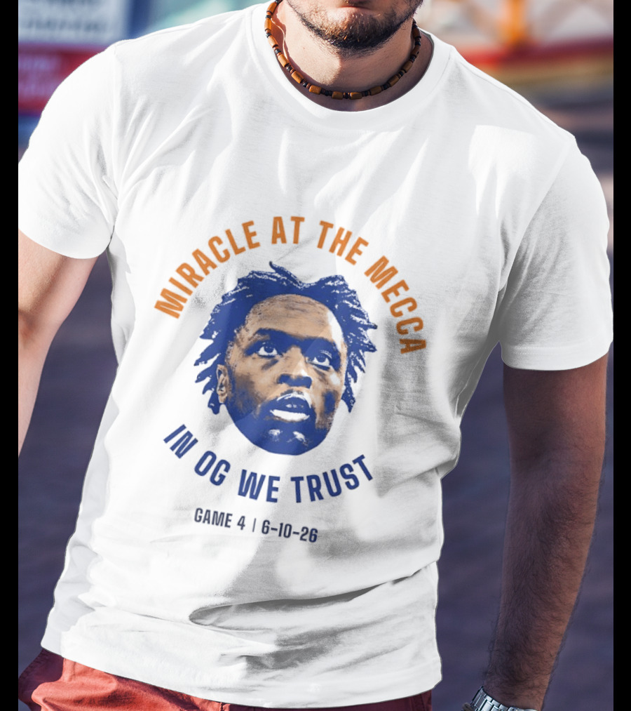 Miracle At The Mecca In OG We Trust Knicks Beat Spurs Game 4 6 10 26 T-Shirt