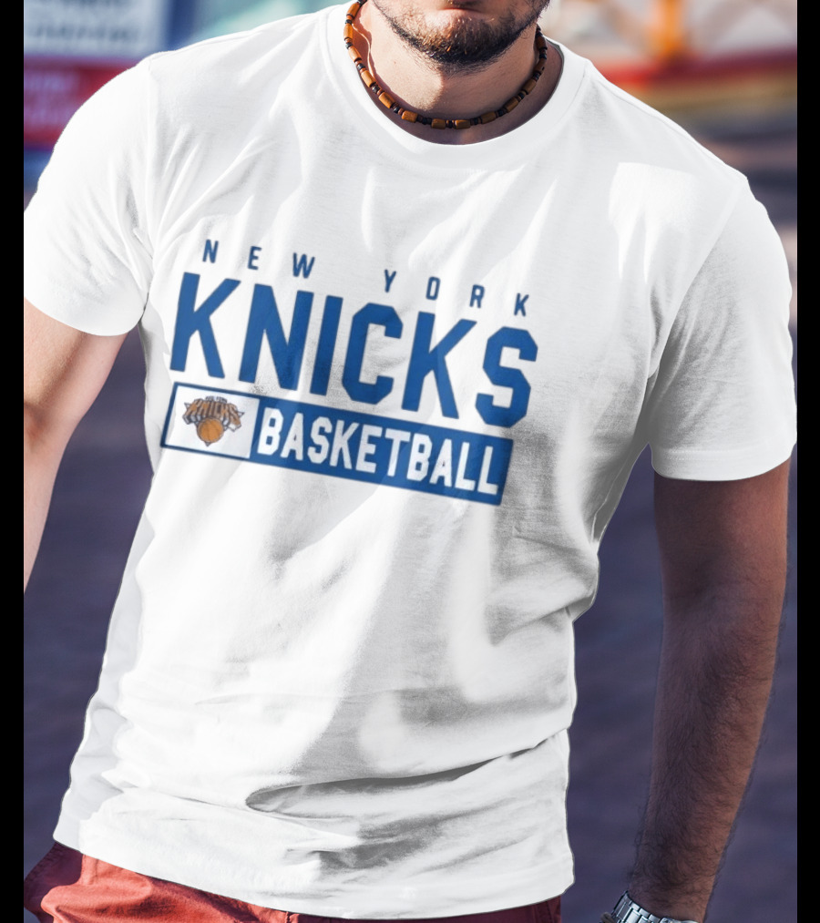 New York Knicks Basketball Classic Grey Heather NBA Fan Gear T-Shirt