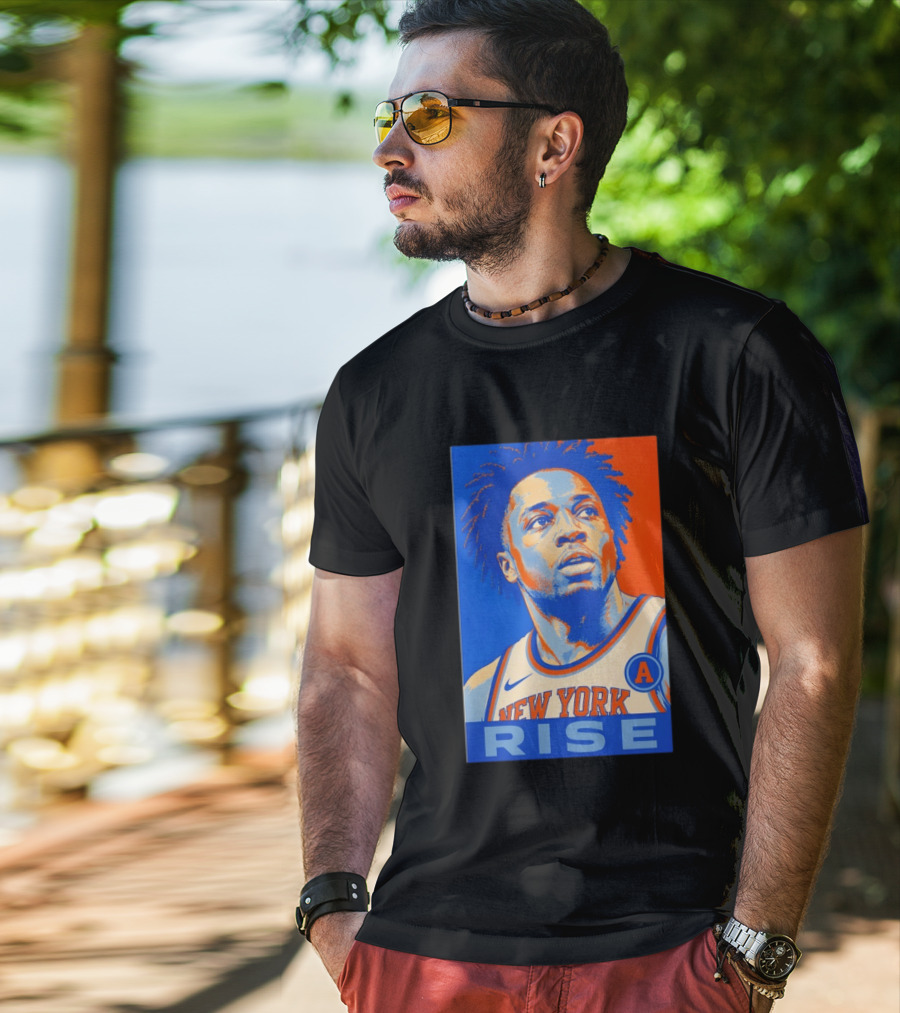 New York Knicks Rise OG Anunoby 2026 NBA Hope T-Shirt