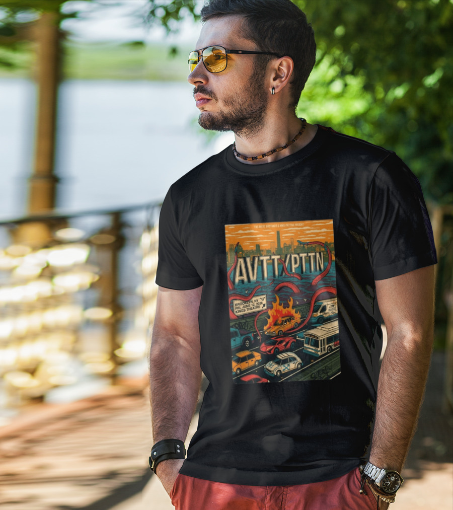 The Avett Brothers Mike Patton Brooklyn NY June 12 2026 Kings Theatre T-Shirt