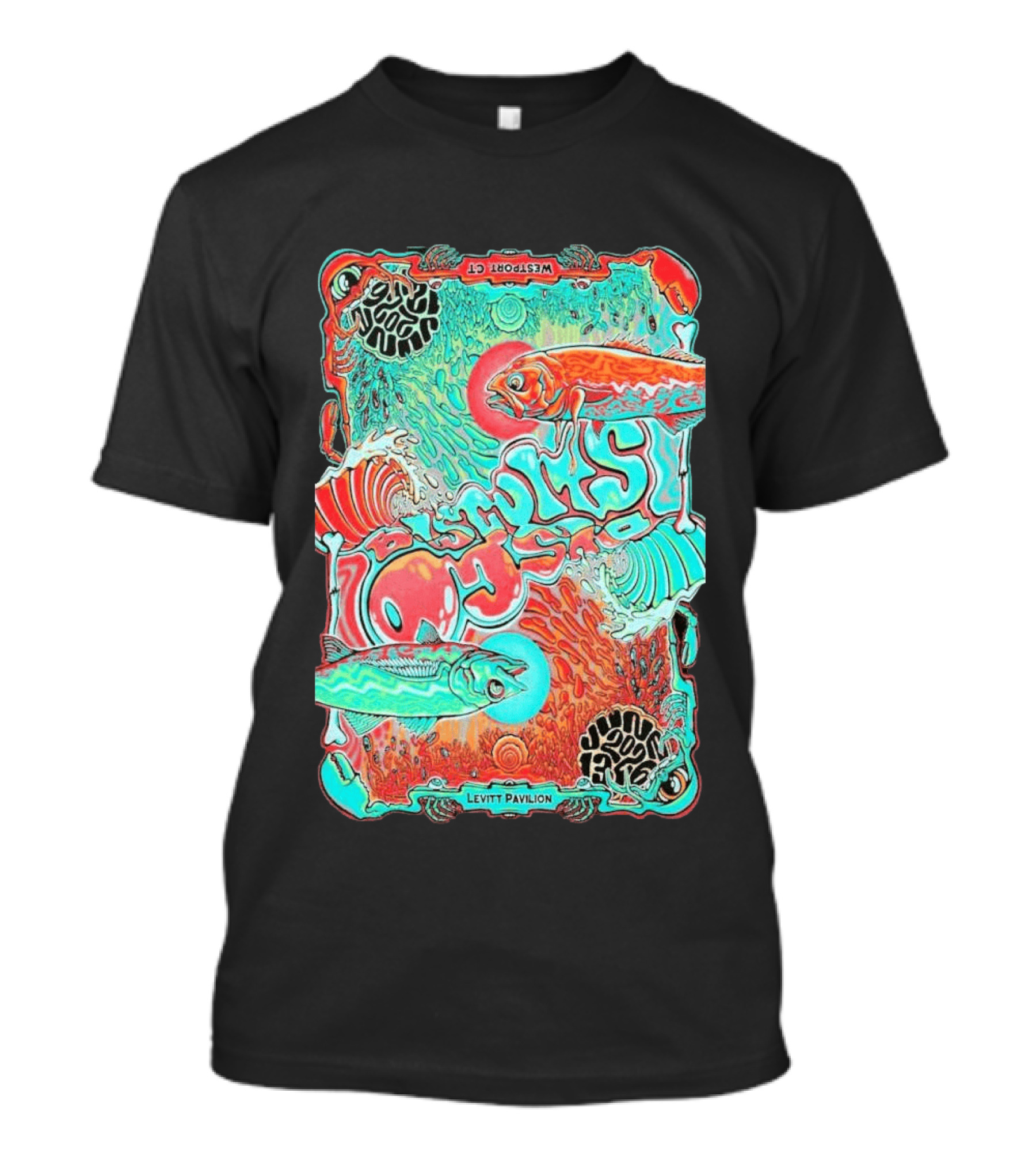 The Disco Biscuits Westport CT June 13 2026 Levitt Pavilion T-Shirt