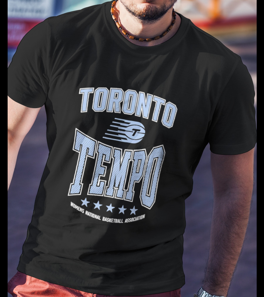 Toronto Tempo WNBA 2026 Women's National Basketball Association Starter Center Squeeze T-Shirt