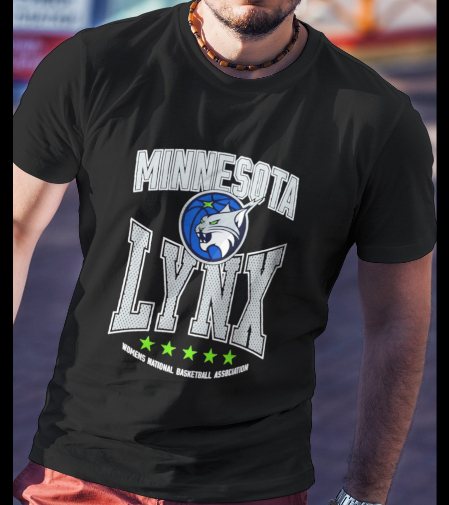 Minnesota Lynx Women's National Basketball Association Stars T-Shirt