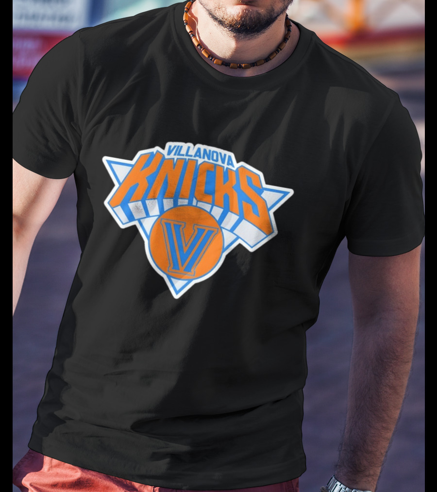Villanova Knicks New York Basketball Team T-Shirt