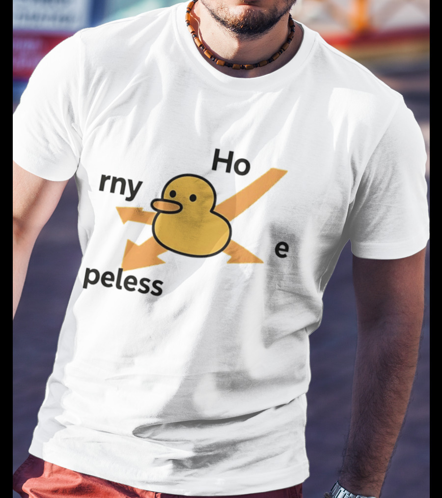 Ho Rny Peless Duck Corner Direction Arrows T-Shirt