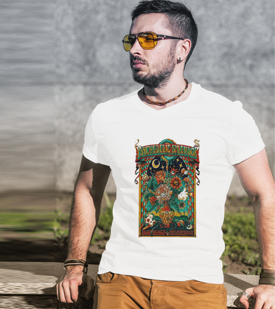 Psychedelic Splendor Asmita Winery Heaven Kennedy Mattatuck Museum June 13 September 20 2026 Waterbury Connecticut T-Shirt