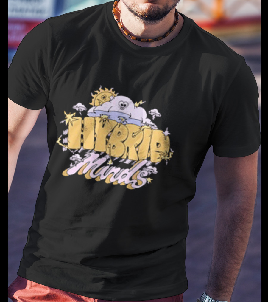 Hybrid Minds Elemental Clouds Fantasy T-Shirt