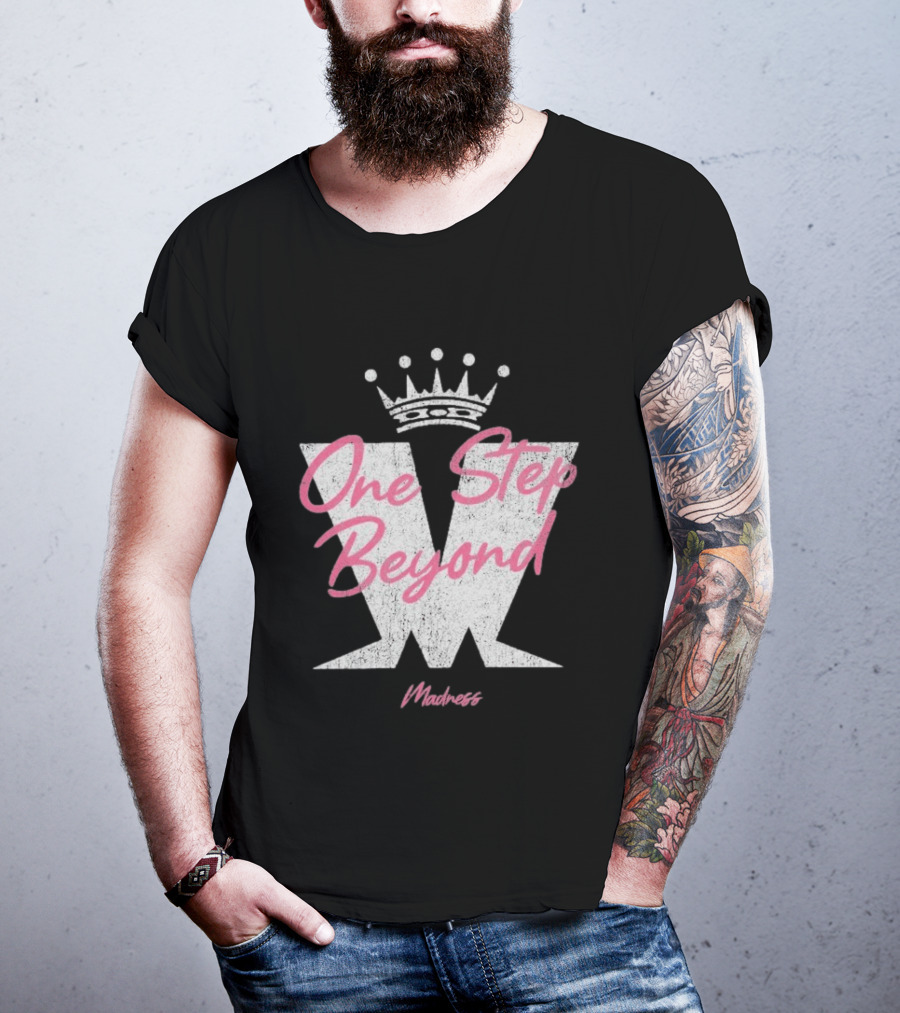 Madness One Step Beyond Crown Pink W T-Shirt