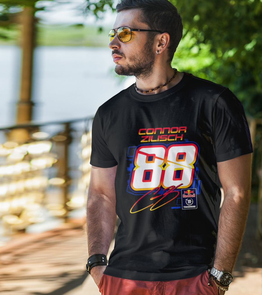 Connor Zilisch 88 Red Bull Trackhouse Racing T-Shirt