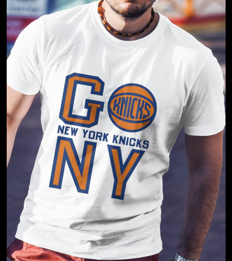 New York Knicks Go NY Basketball Team Fan T-Shirt