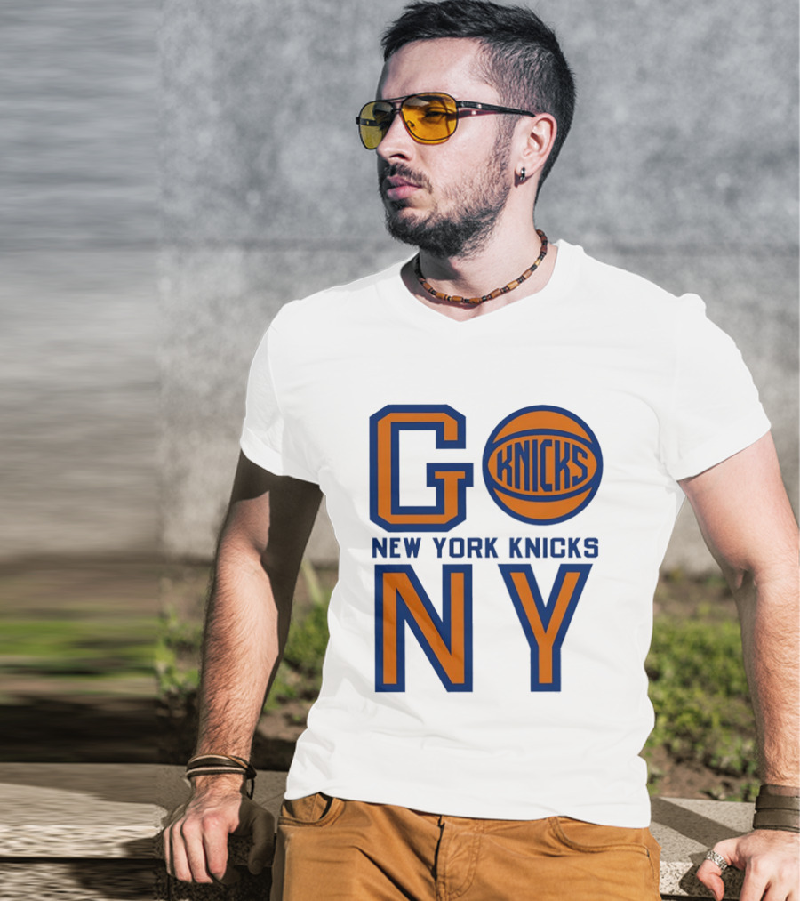 New York Knicks Go NY Basketball Team Fan T-Shirt
