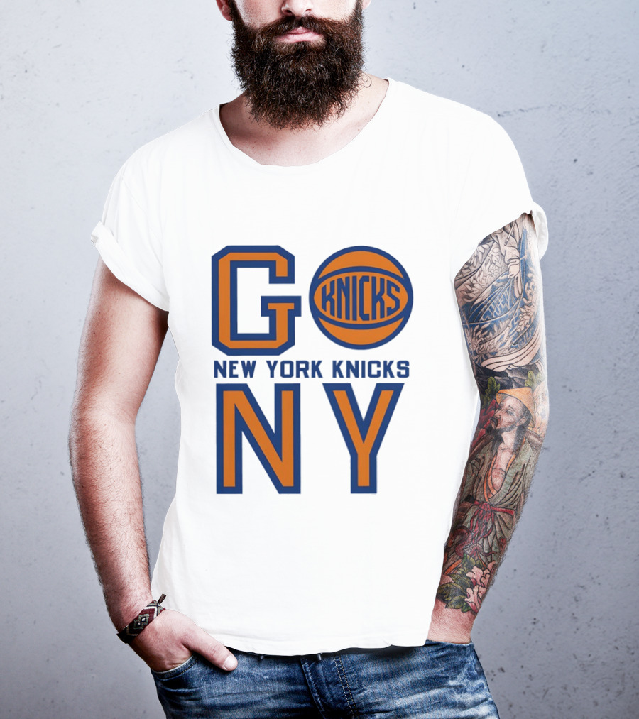 New York Knicks Go NY Basketball Team Fan T-Shirt