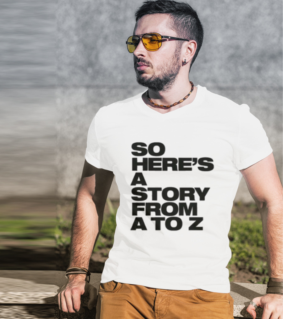 Spice Girls So Here's A Story From A To Z T-Shirt