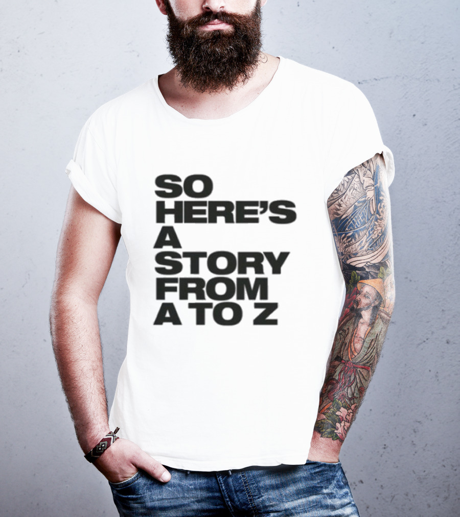 Spice Girls So Here's A Story From A To Z T-Shirt