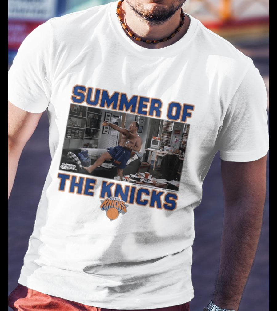 Summer Of The Knicks George Costanza Seinfeld New York Knicks Basketball T-Shirt