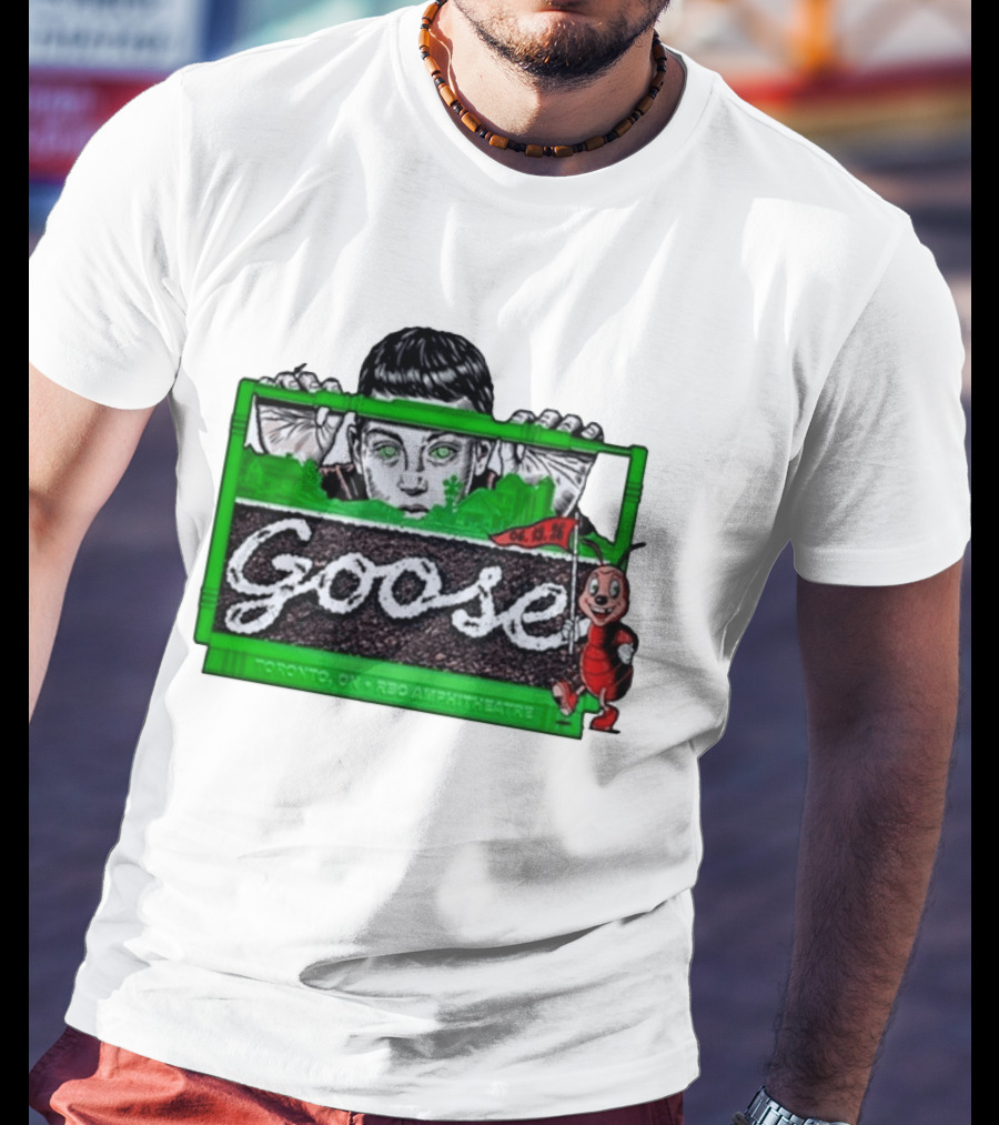 Goose June 13 2026 RBC Amphitheatre Toronto ON O.G.A.L Giant Kid And Ant T-Shirt