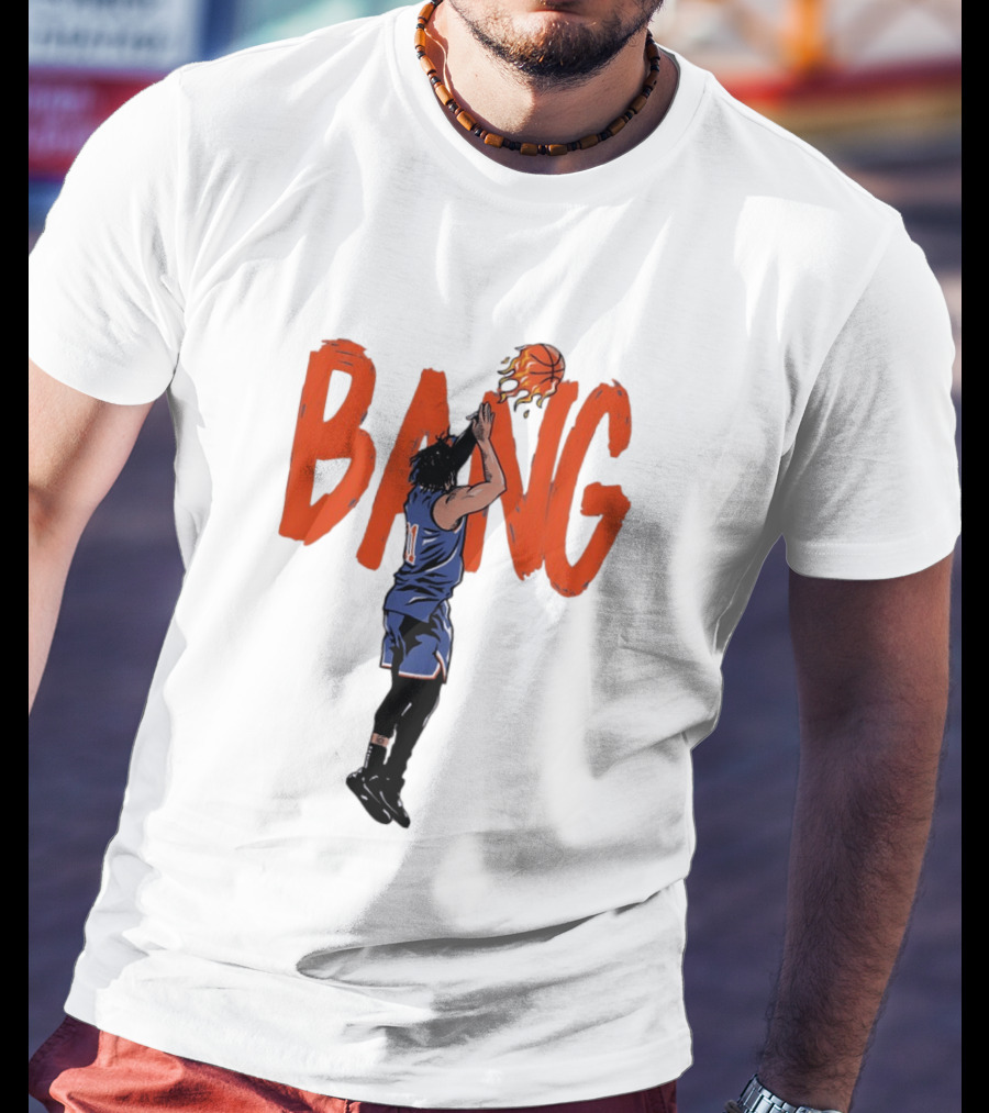 BANG Jalen Brunson New York Knicks NBA Basketball T-Shirt