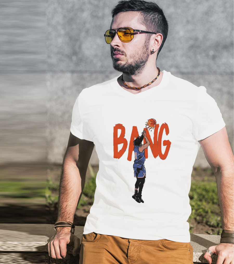 BANG Jalen Brunson New York Knicks NBA Basketball T-Shirt