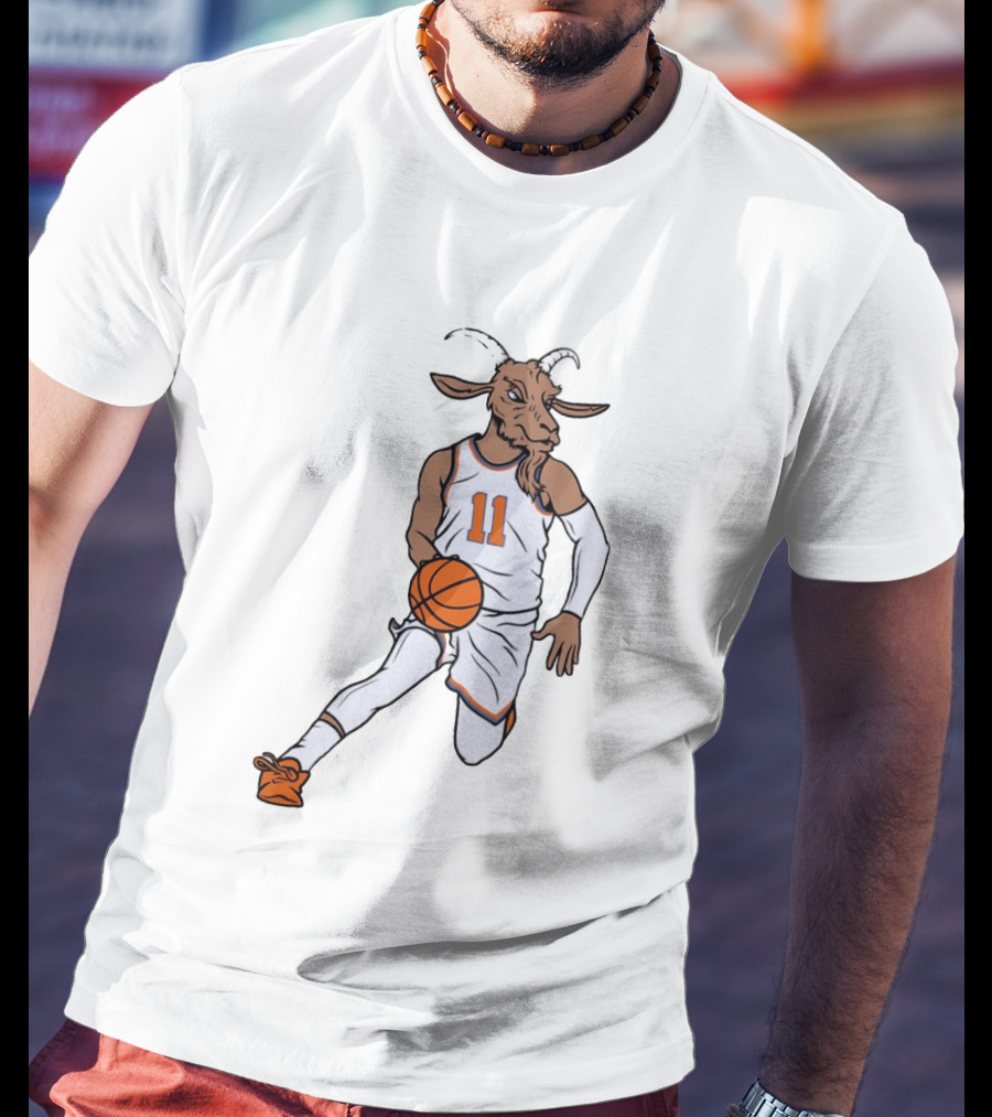 Jalen Brunson Goat 11 New York Knicks NBA Basketball T-Shirt