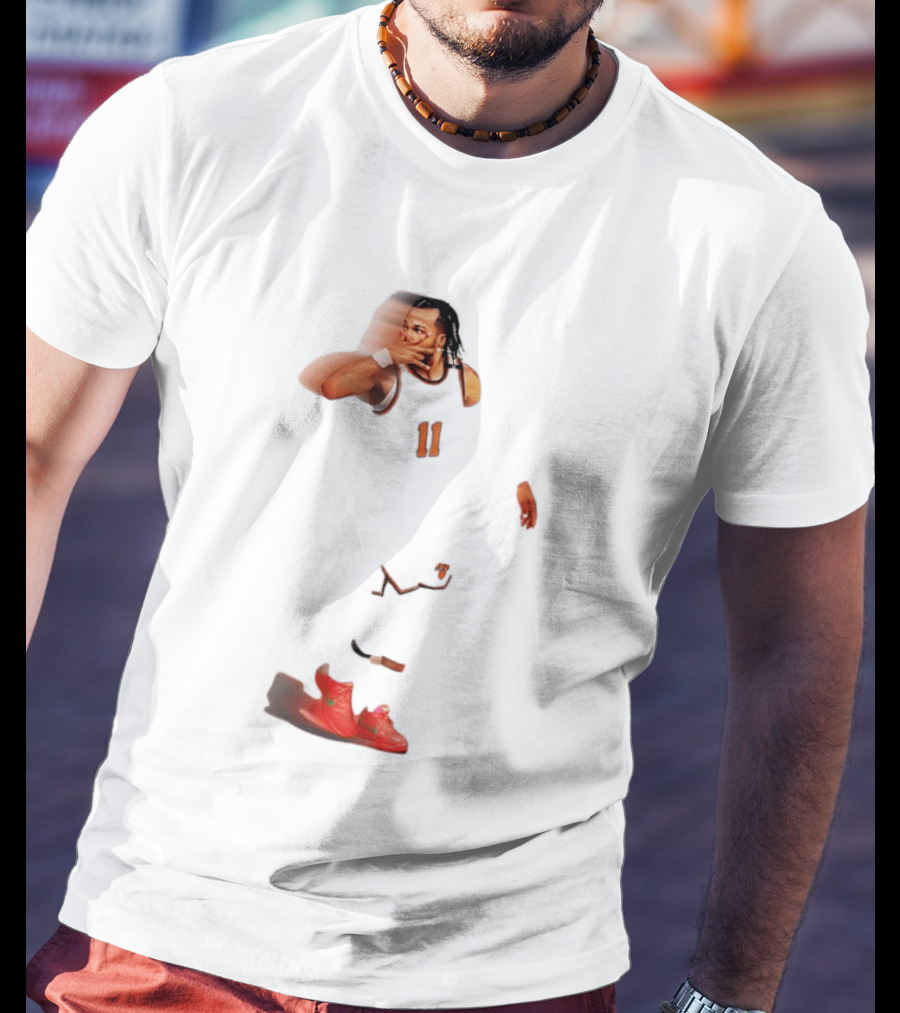 Jalen Brunson New York Knicks NBA Player Unique Distorted T-Shirt