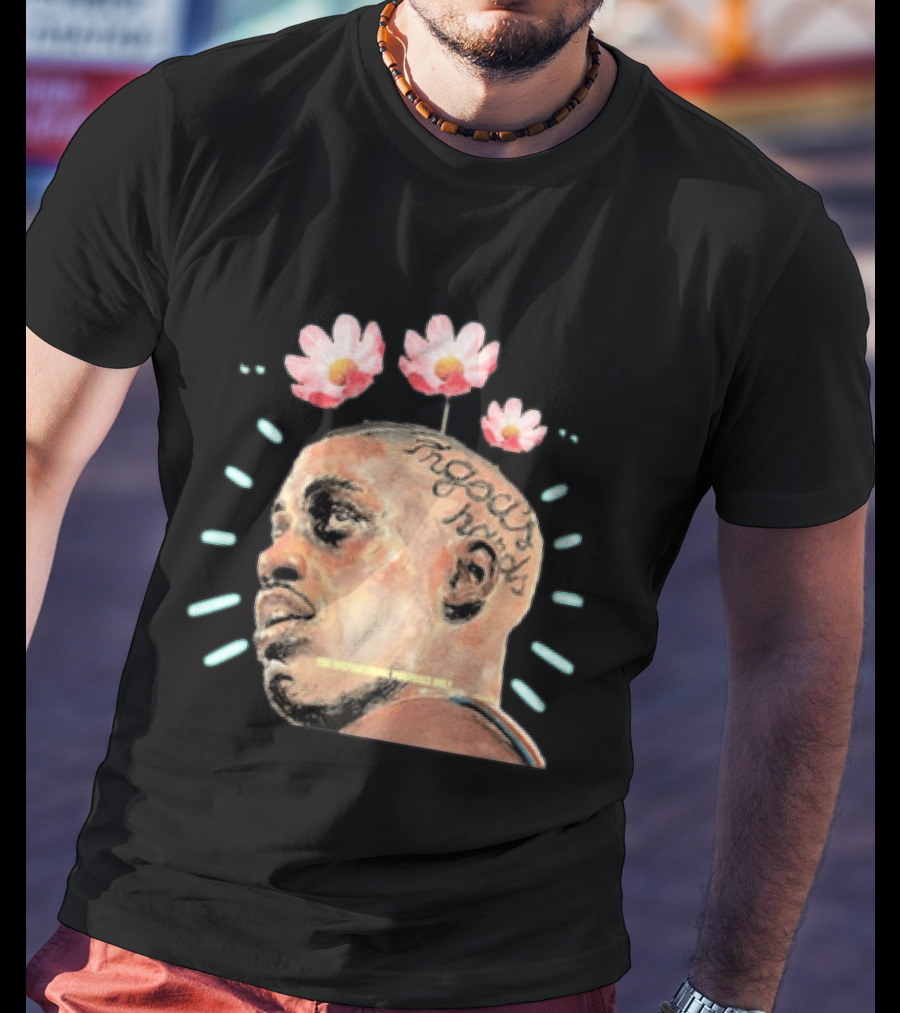 In God's Hands Always Believe In Yourself Crown Act Flower Artistry T-Shirt