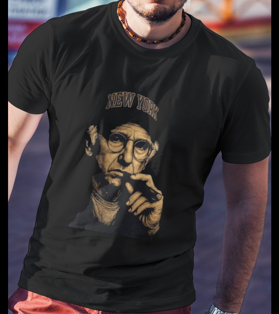 Larry David New York Knicks Cigar T-Shirt