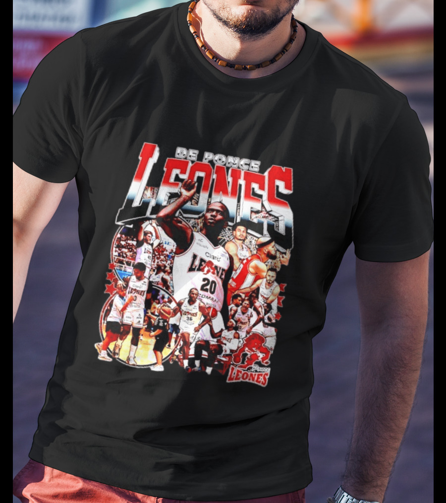 Leones De Ponce Basketball Team Players NBA All Stars T-Shirt