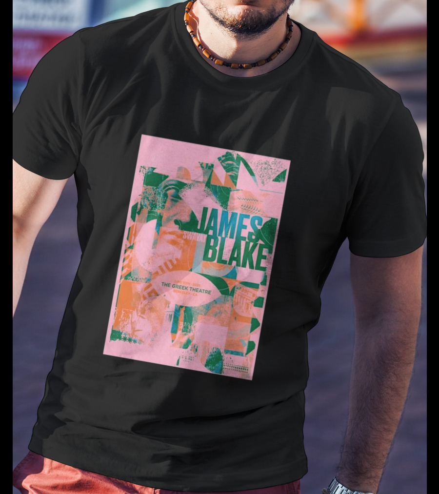 James Blake June 11 2026 Greek Theatre Berkeley CA T-Shirt