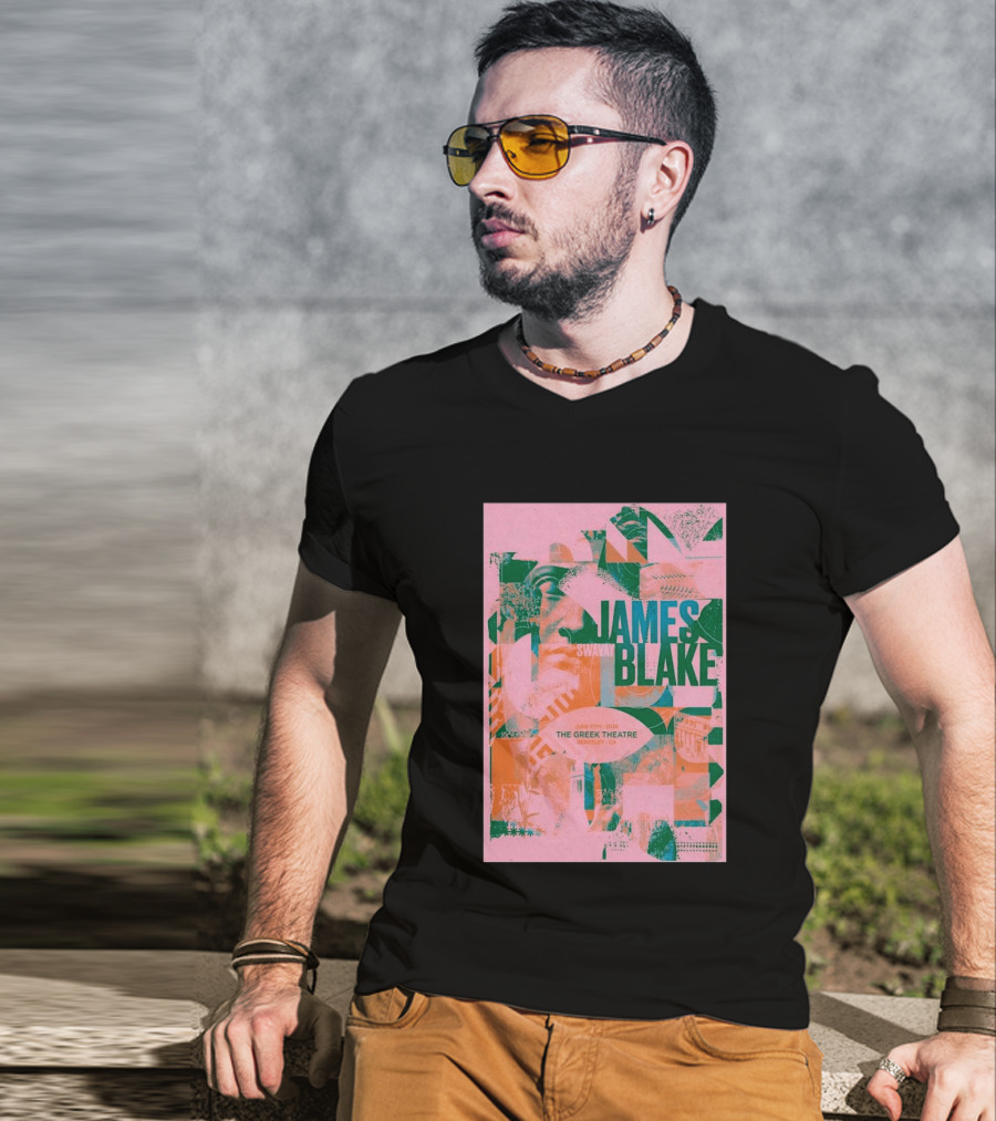 James Blake June 11 2026 Greek Theatre Berkeley CA T-Shirt