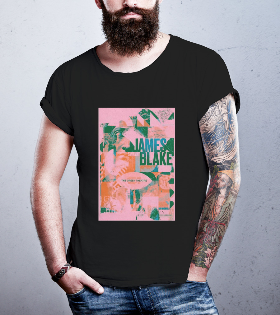 James Blake June 11 2026 Greek Theatre Berkeley CA T-Shirt