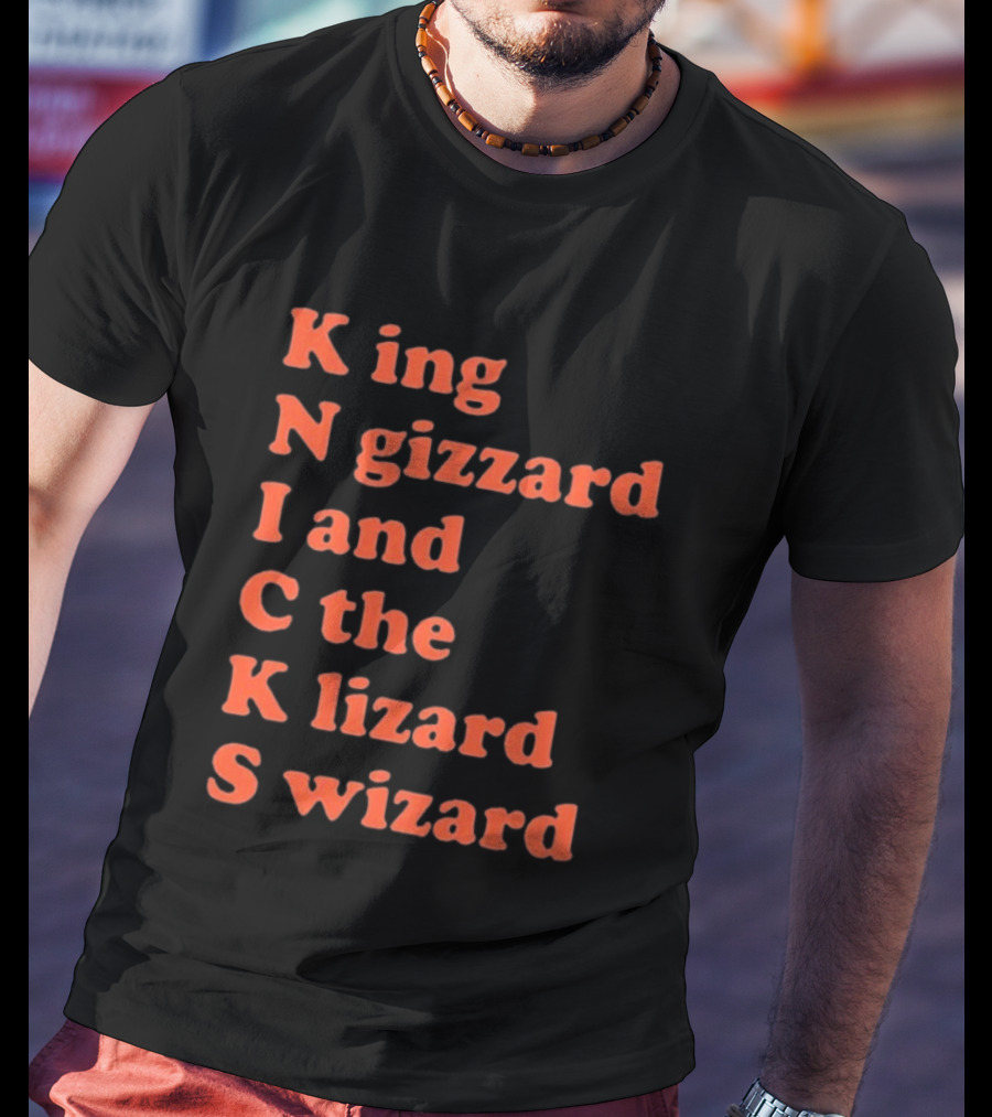 King Gizzard And The Lizard Wizard Knicks Collaboration T-Shirt