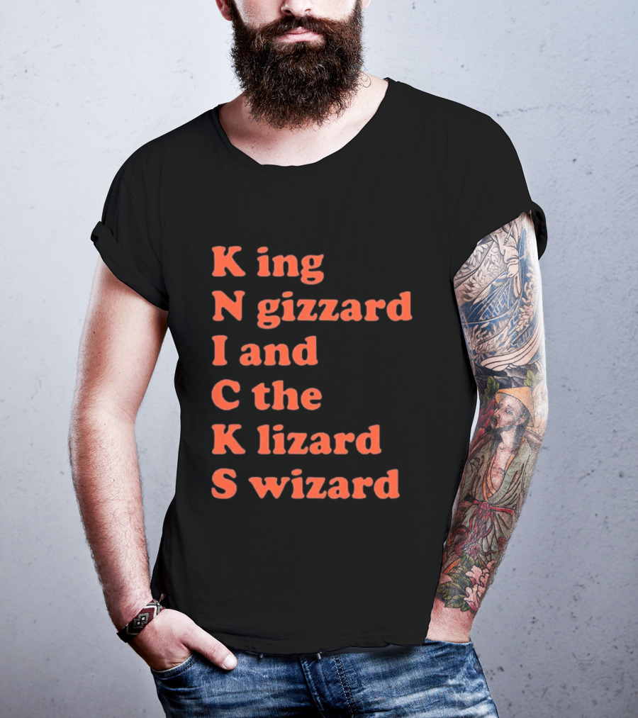 King Gizzard And The Lizard Wizard Knicks Collaboration T-Shirt