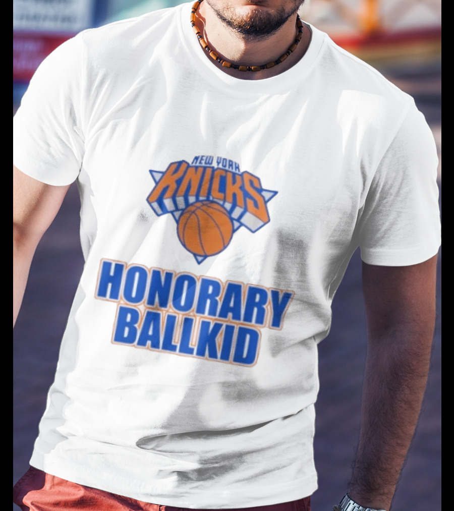 New York Knicks Honorary Ballkid Recognition T-Shirt