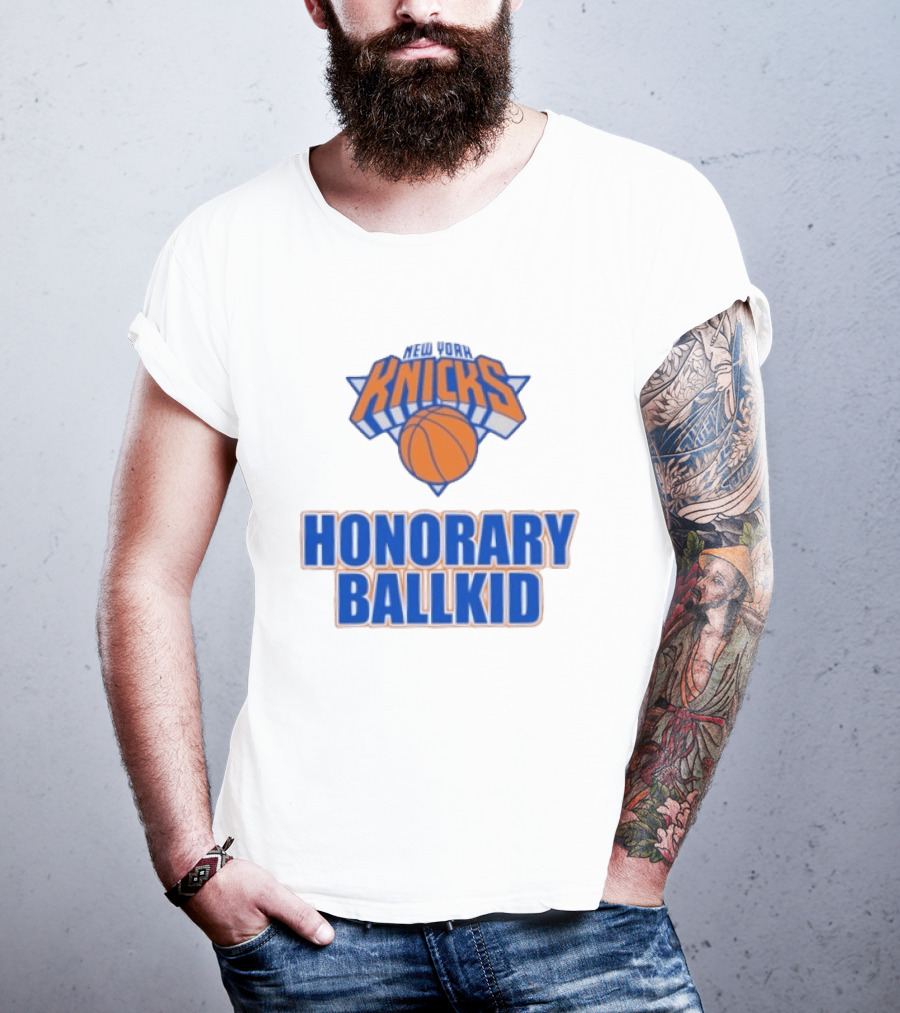 New York Knicks Honorary Ballkid Recognition T-Shirt